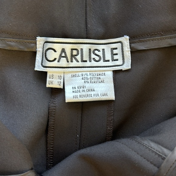 Carlisle Straight Wide Leg Trouser Pants, 10 - Picture 7 of 7